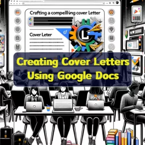 Creating cover letters using Google Docs